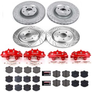 Power Stop Z23 Evolution Sport Brake Upgrade Kits with Calipers KC1445
