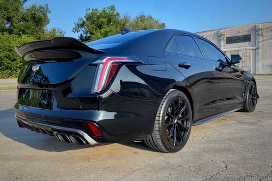 2022 Cadillac CT4-V Blackwing 2k Miles, 1 of 250 Collector Series Examples, 472-hp Twin-Turbo V6, Unmodified - Image 3