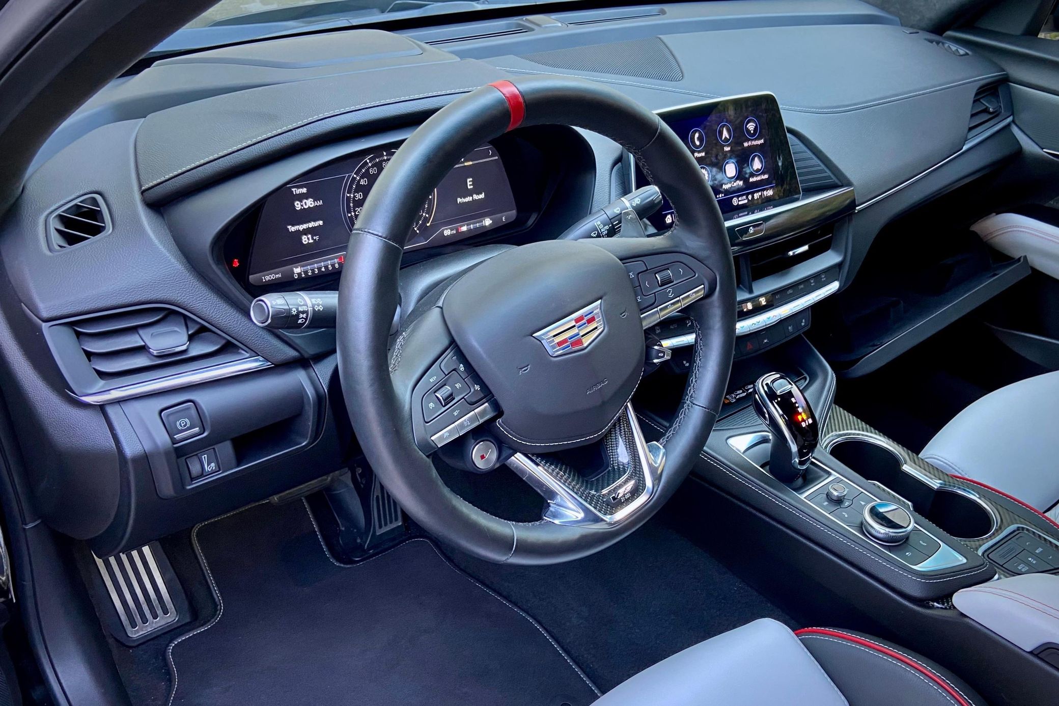 2022 Cadillac CT4-V Blackwing 2k Miles, 1 of 250 Collector Series Examples, 472-hp Twin-Turbo V6, Unmodified - Image 8