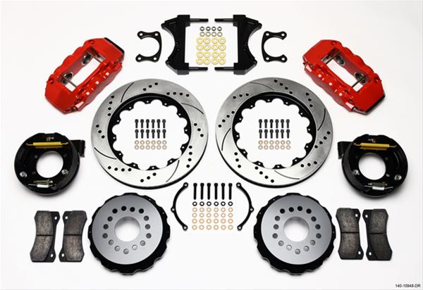 Wilwood AERO4 Big Brake Rear Brake Kits 140-10948-DR - Image 2