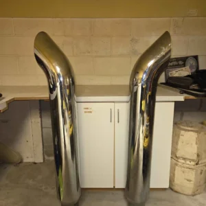 Semi exhaust tip
