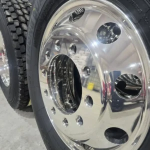 Stud Pilot (old style) Rims 11R22.5 Tires for Peterbilt Kenworth Mack Volvo International